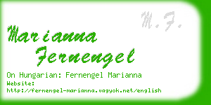 marianna fernengel business card